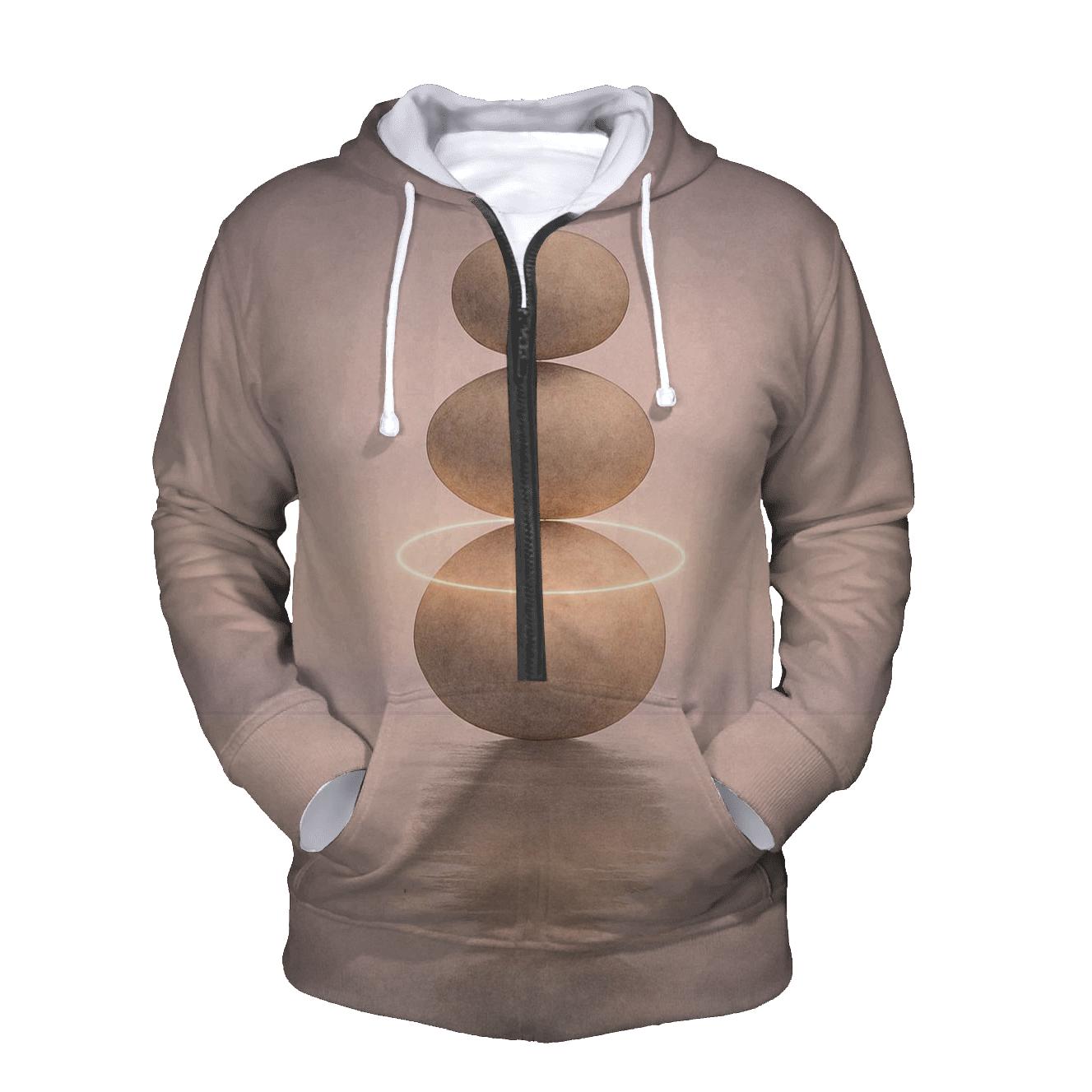 Inner Horizon Cairn printed hoodies