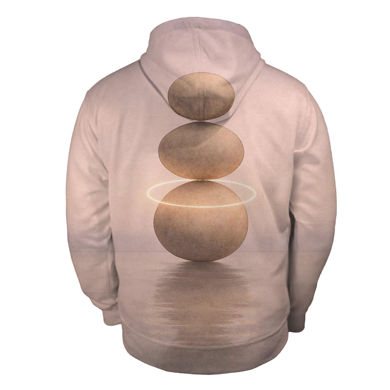 Inner Horizon Cairn printed hoodies