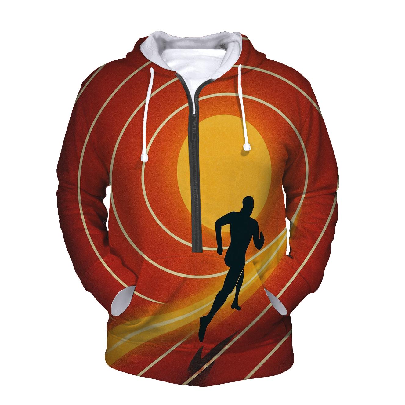 Solar Sprint Track Lanes hoodie trends
