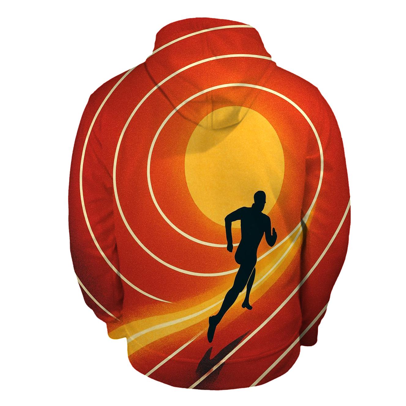 Solar Sprint Track Lanes hoodie trends