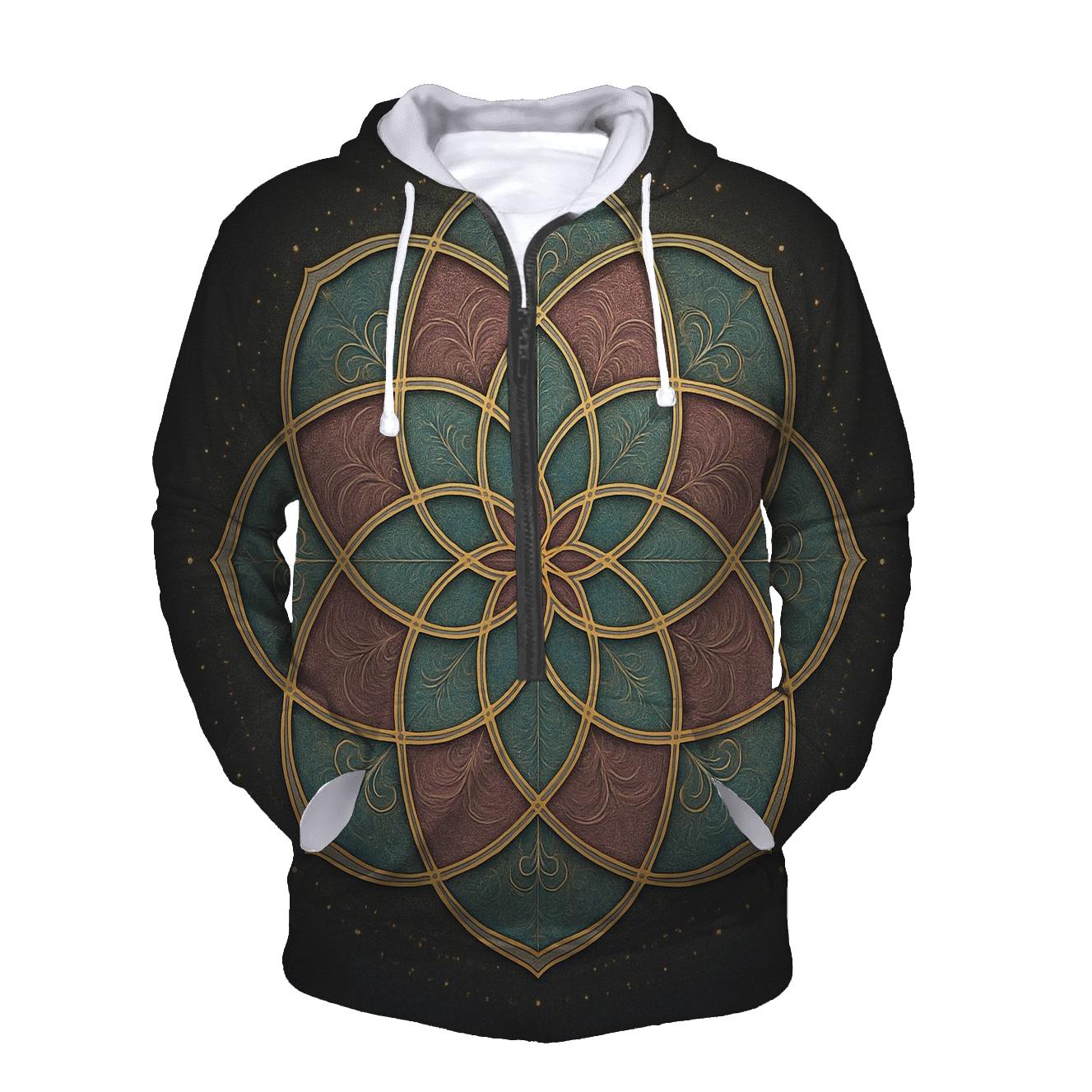Unity Lattice Bloom zip-up hoodies