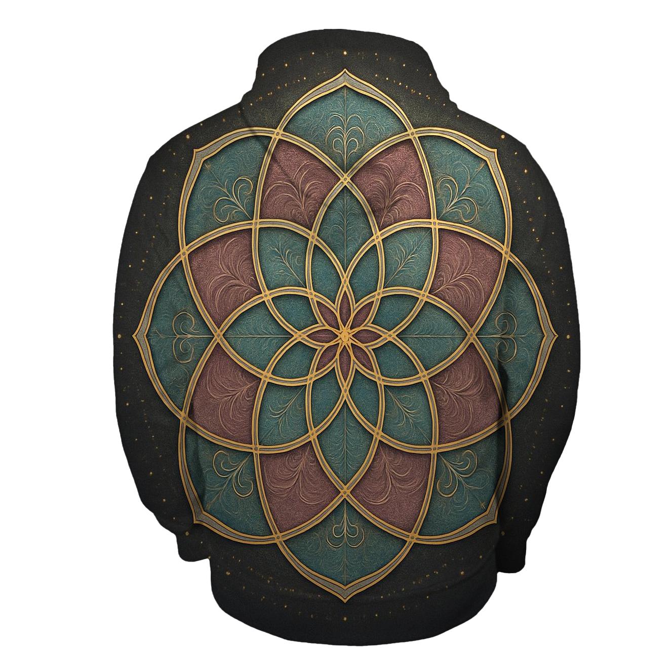 Unity Lattice Bloom zip-up hoodies