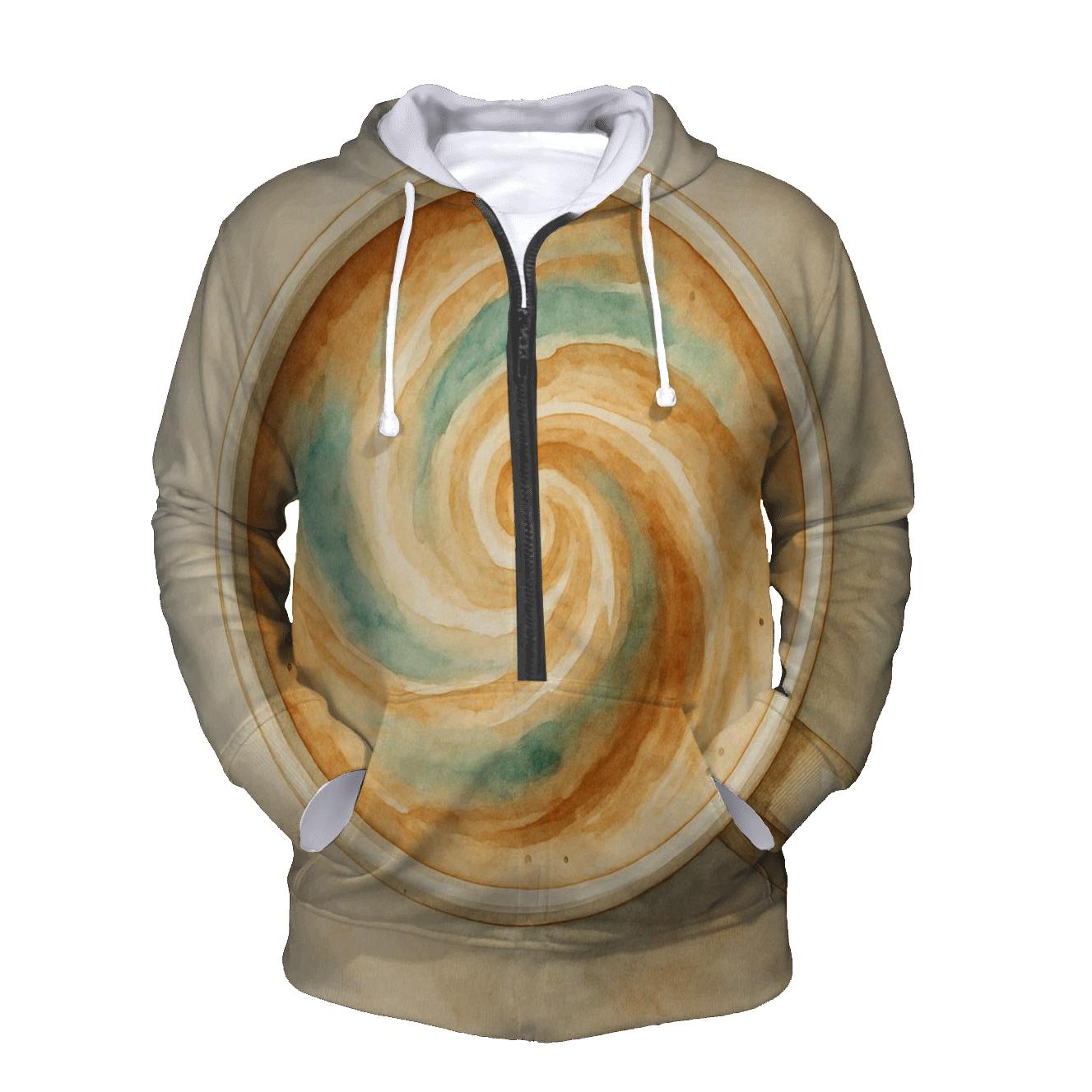 Latte Swirl Nebula hoodie trends
