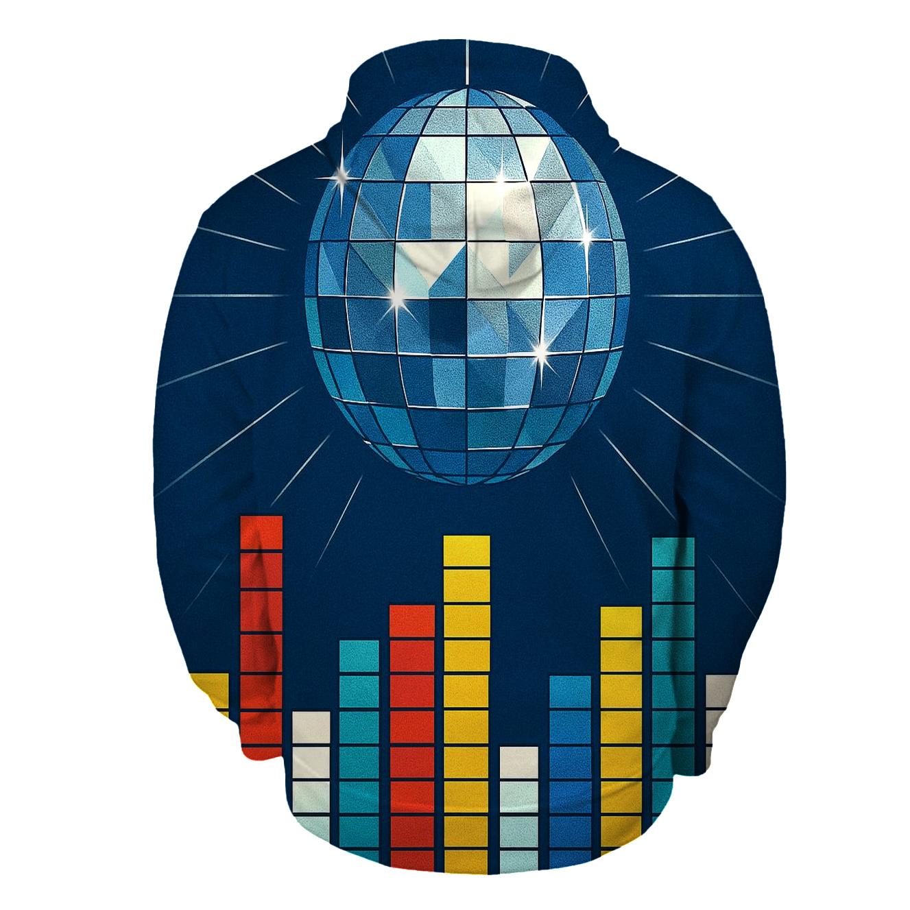 Disco Ball Signal City premium hoodies