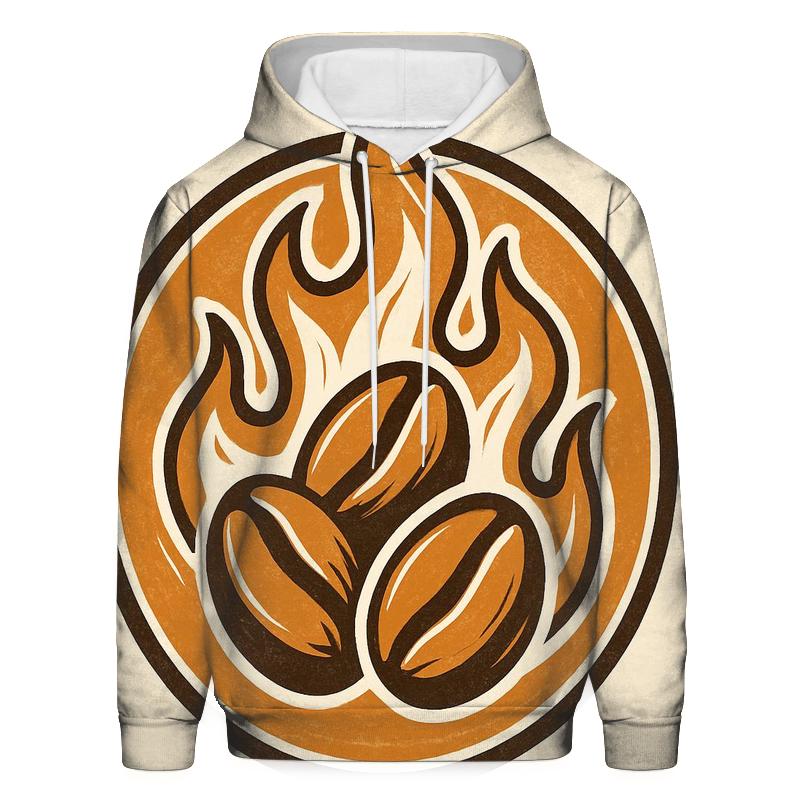 Roaster Flame Crest custom hoodies