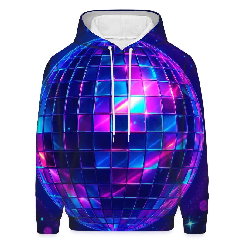 Disco Prism Mirage graphic hoodies