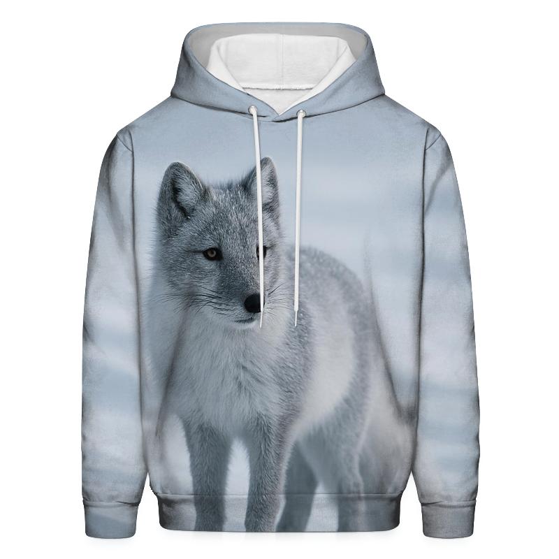 Frostline Sentinel Arctic Fox hoodie designs