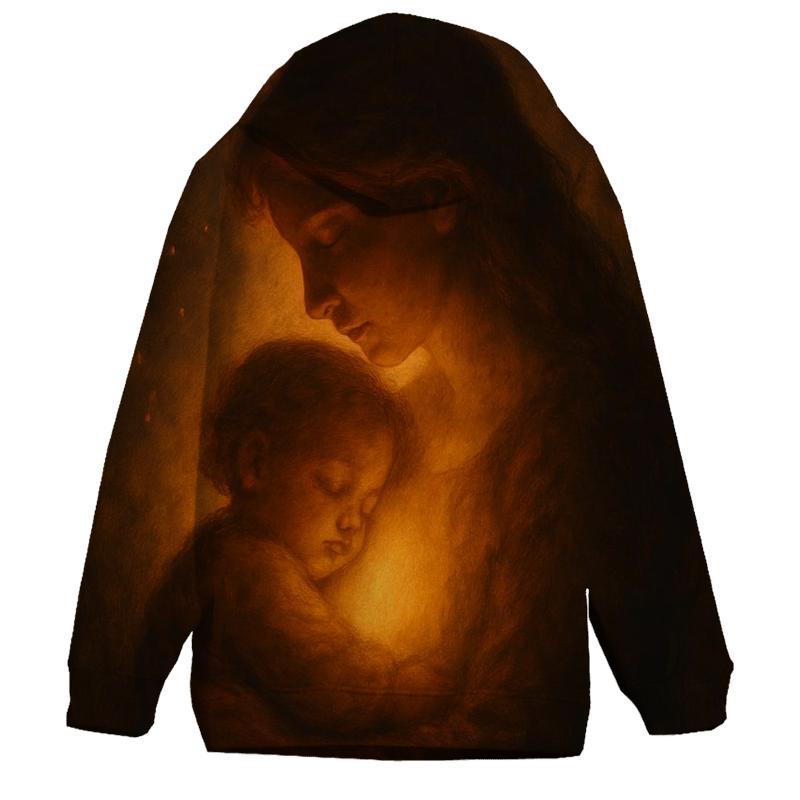 The Hearth Within Her Chest A Home Carried Everywhere custom hoodies