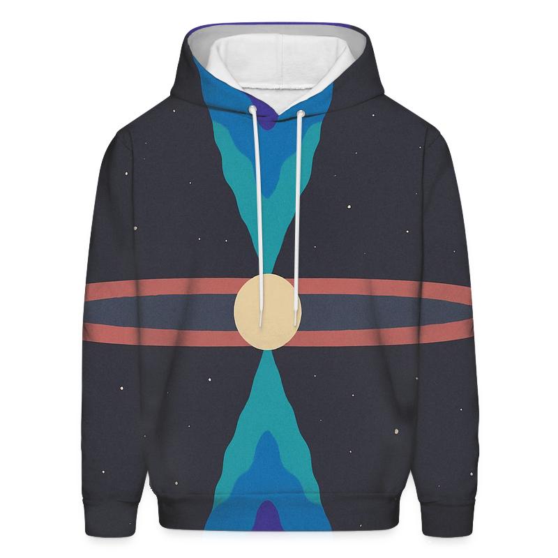Jet Outflow Mirror Fans printed hoodies