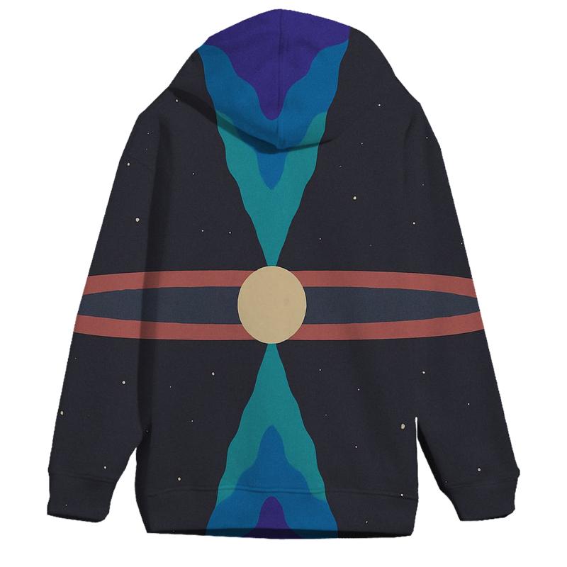 Jet Outflow Mirror Fans printed hoodies