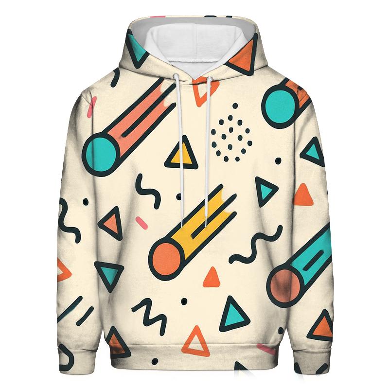 Memphis Comet Confetti hoodies fashion