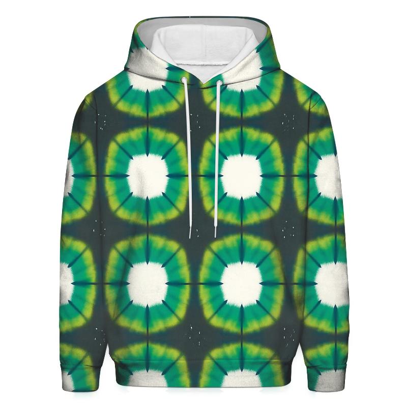 Itajime Eclipse Grid Bloom custom hoodies