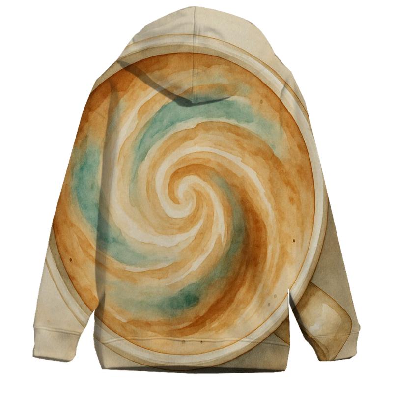 Latte Swirl Nebula hoodie trends