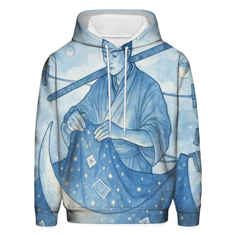 Lunar Laundry Day Samurai pullover hoodies
