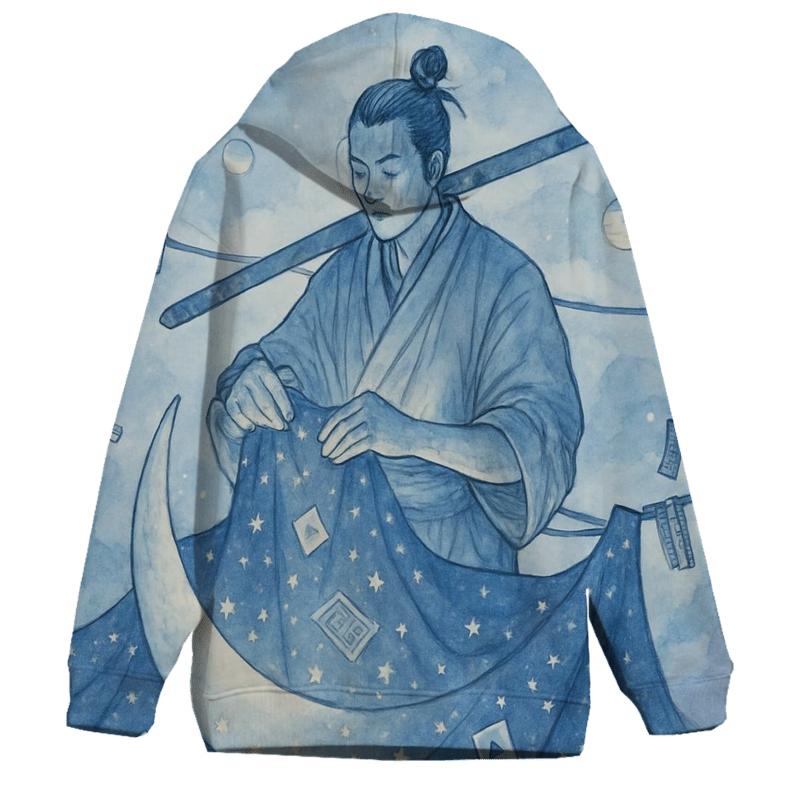 Lunar Laundry Day Samurai pullover hoodies