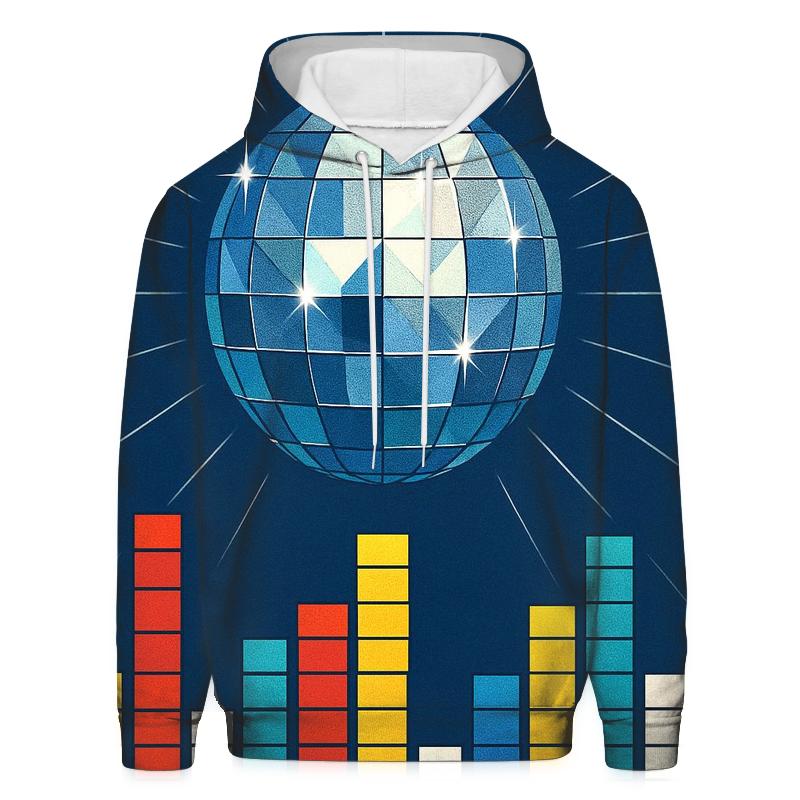 Disco Ball Signal City hoodie designs