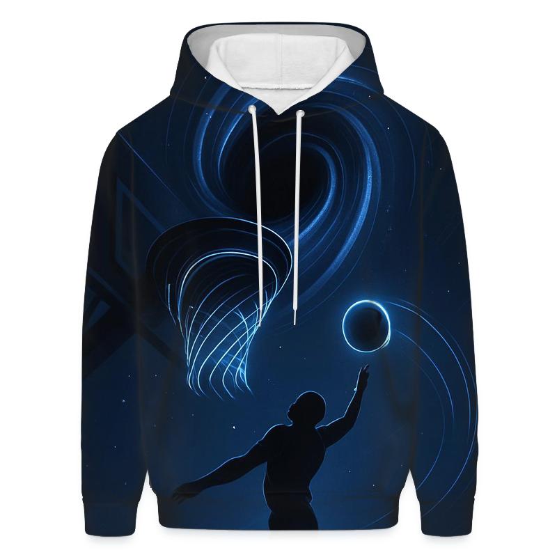 Gravity Well Basketball Dunk premium hoodies