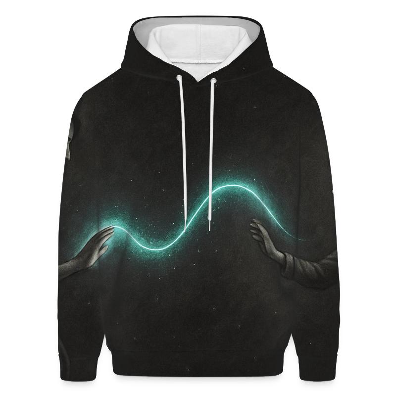 The Thread Between Souls An Unbreakable Light Across Distance heavyweight hoodies