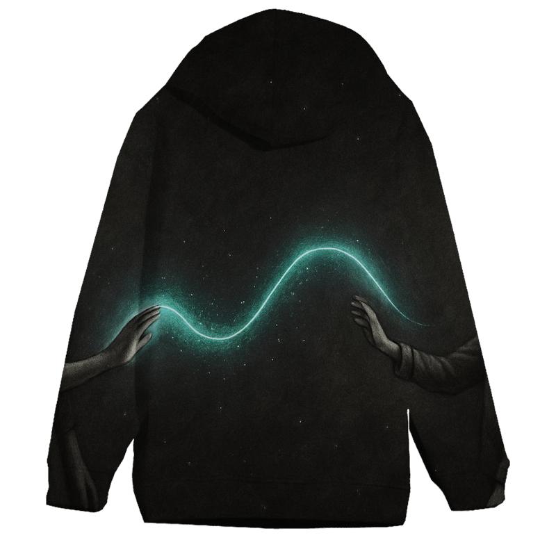 The Thread Between Souls An Unbreakable Light Across Distance heavyweight hoodies