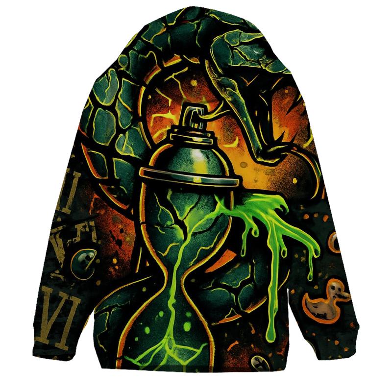Shattered Hourglass Street Serpent custom hoodies