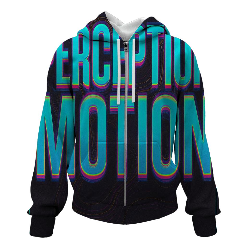 Prismatic Type Mirage pullover hoodies