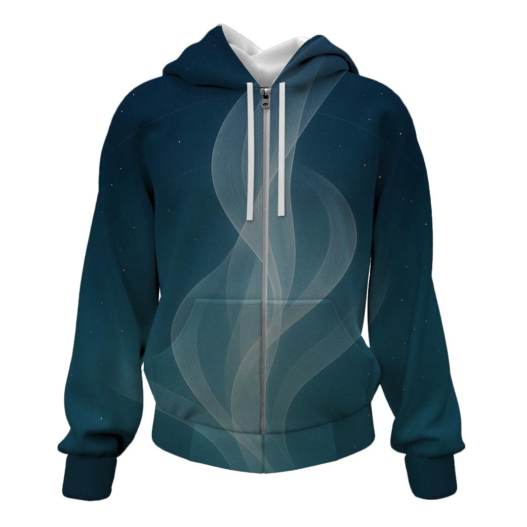 Luminous Breath Veil hoodies fashion