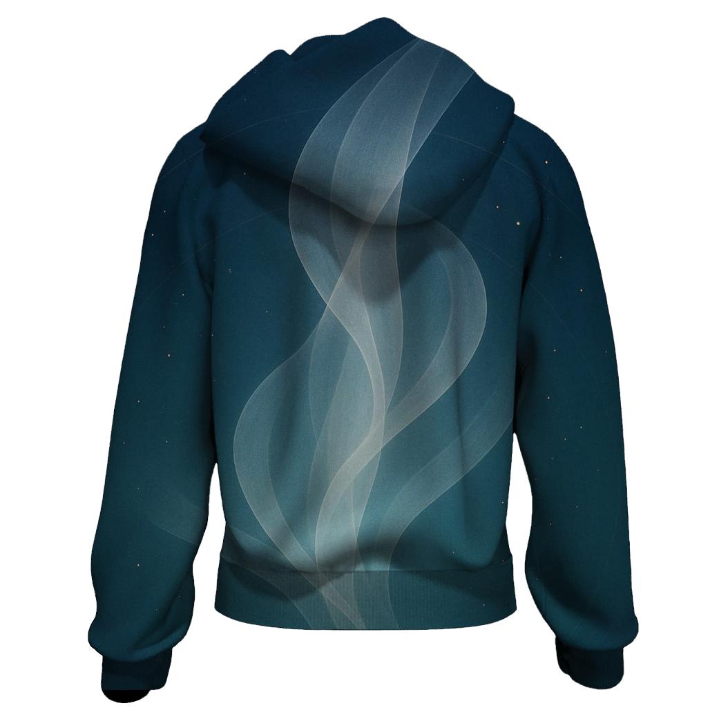 Luminous Breath Veil hoodies fashion