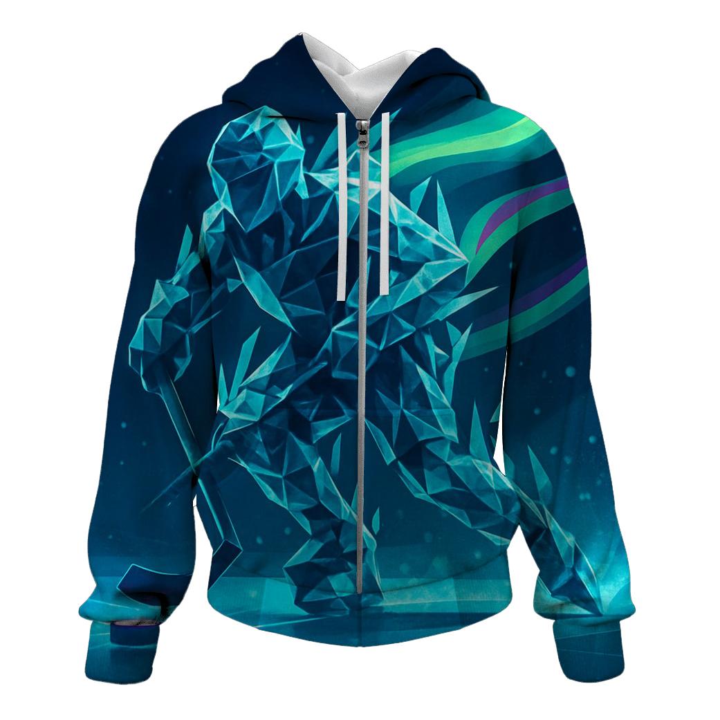 Aurora Ice Hockey Breakaway designer hoodies