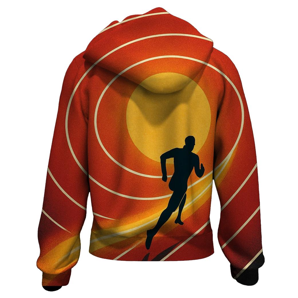 Solar Sprint Track Lanes hoodies fashion