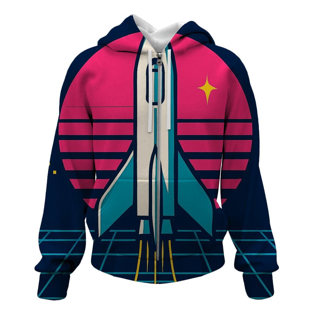 Vector Space Race Poster hoodies fashion