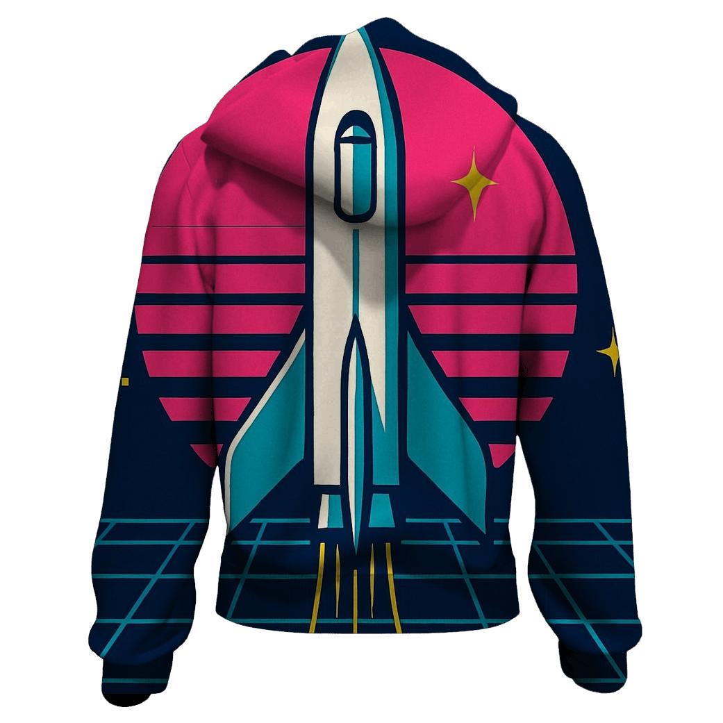 Vector Space Race Poster hoodies fashion