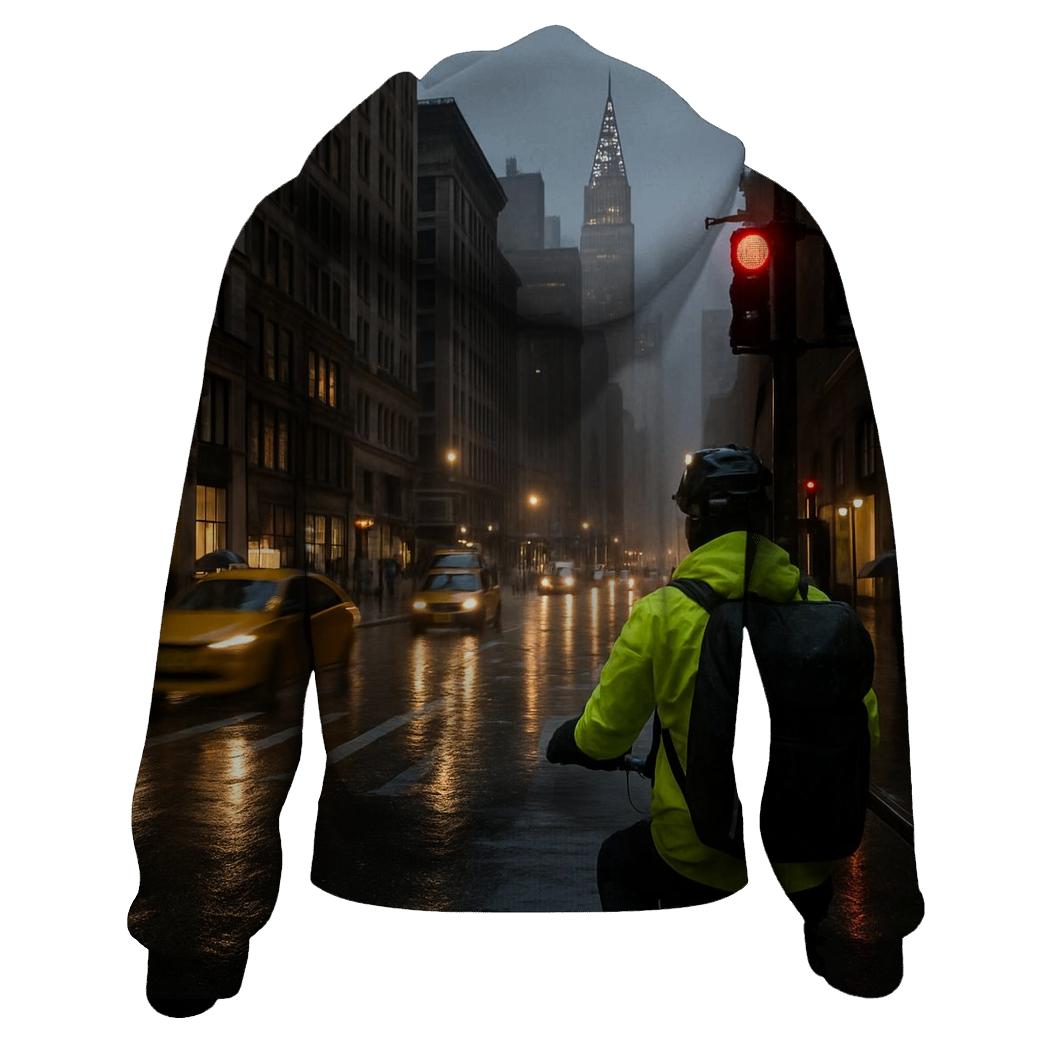 Rain Gloss Broadway Canyon With Chrysler Peak hoodies fashion