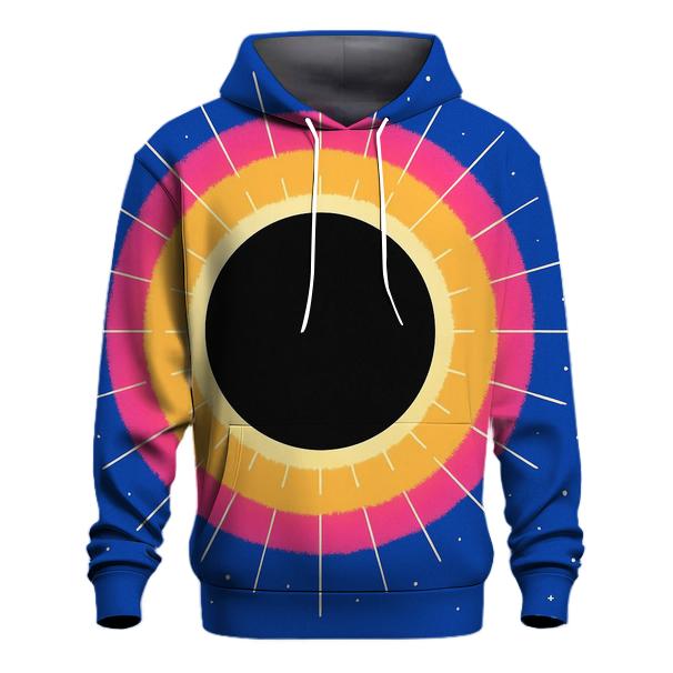 Eclipse Corona Lattice hoodies fashion
