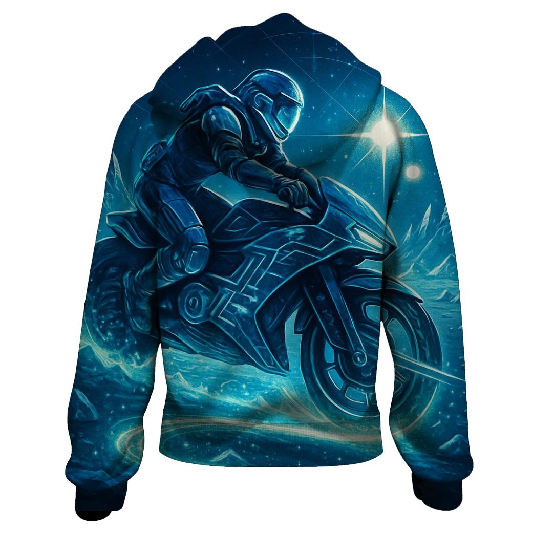 Aurora Circuit Star Ranger printed hoodies