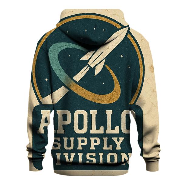 Weathered Apollo Era Mission Patch Poster custom hoodies