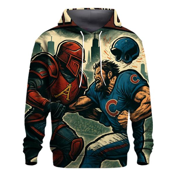 Skyline Clash At Gridiron Wrigley designer hoodies