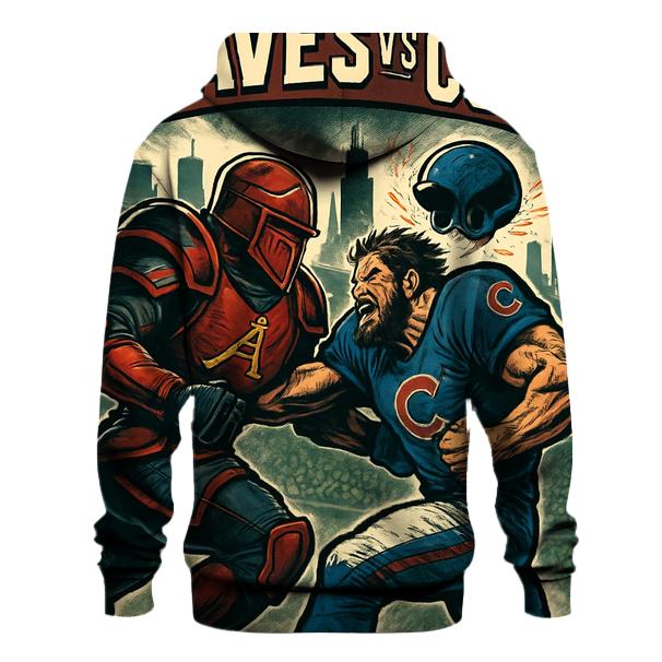 Skyline Clash At Gridiron Wrigley designer hoodies