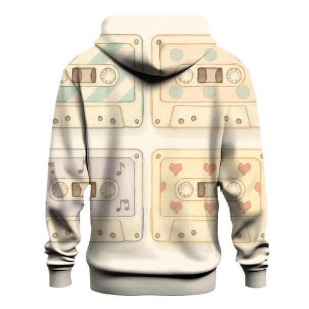 Cassette Patchwork Window hoodie styles