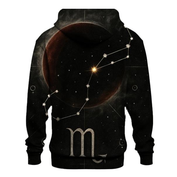 Scorpio Eclipse Sigil Nightchart heavyweight hoodies