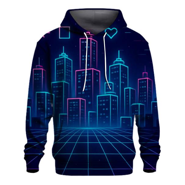 Midnight Arcade City Grid lightweight hoodies