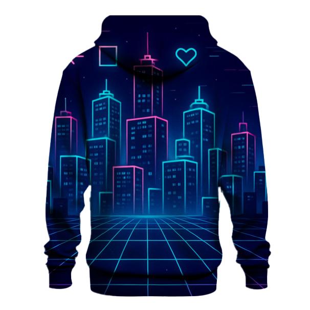 Midnight Arcade City Grid lightweight hoodies
