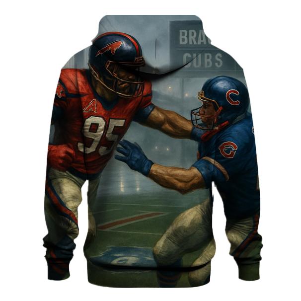 Foggy Riverfront Clash Braves And Cubs hoodies fashion