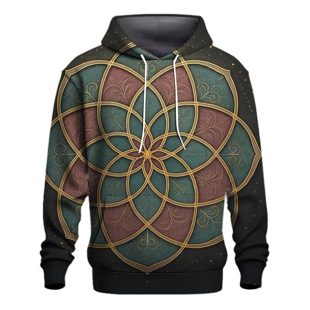 Unity Lattice Bloom printed hoodies