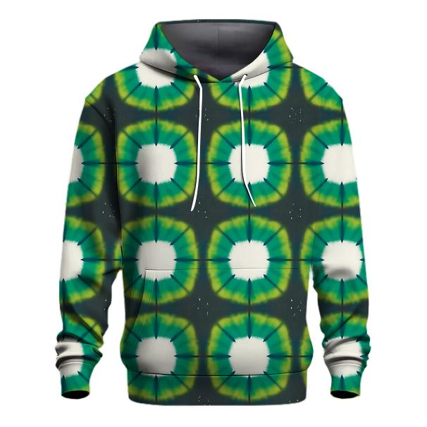 Itajime Eclipse Grid Bloom embroidered hoodies