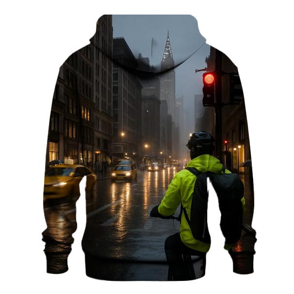 Rain Gloss Broadway Canyon With Chrysler Peak graphic hoodies