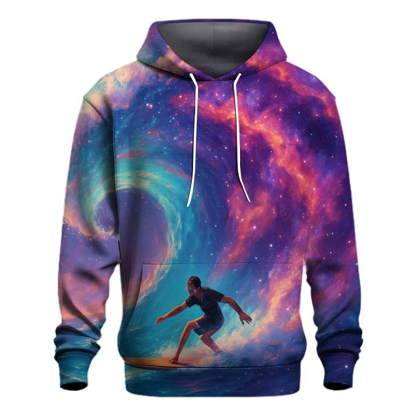 Nebula Wave Surf Session pullover hoodies