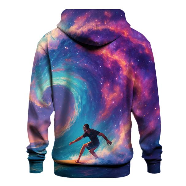Nebula Wave Surf Session pullover hoodies