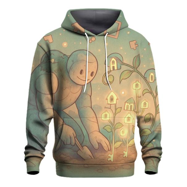 Garden Of Misplaced Keys zip-up hoodies