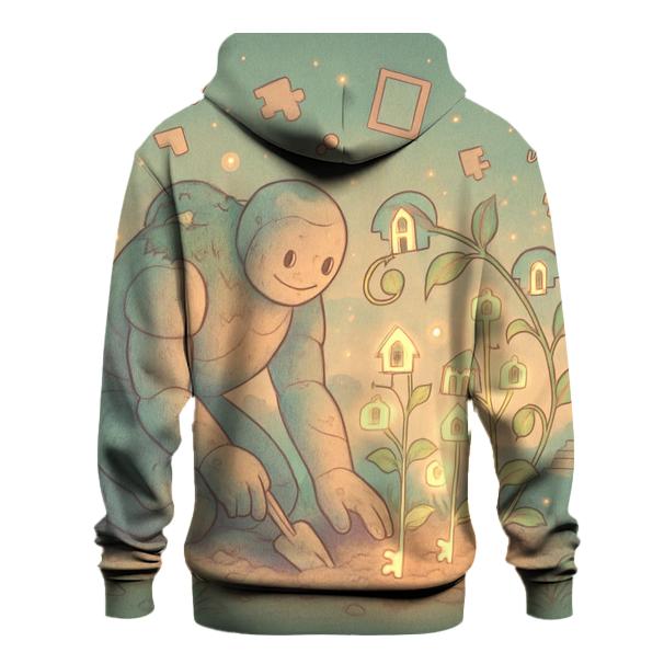 Garden Of Misplaced Keys zip-up hoodies