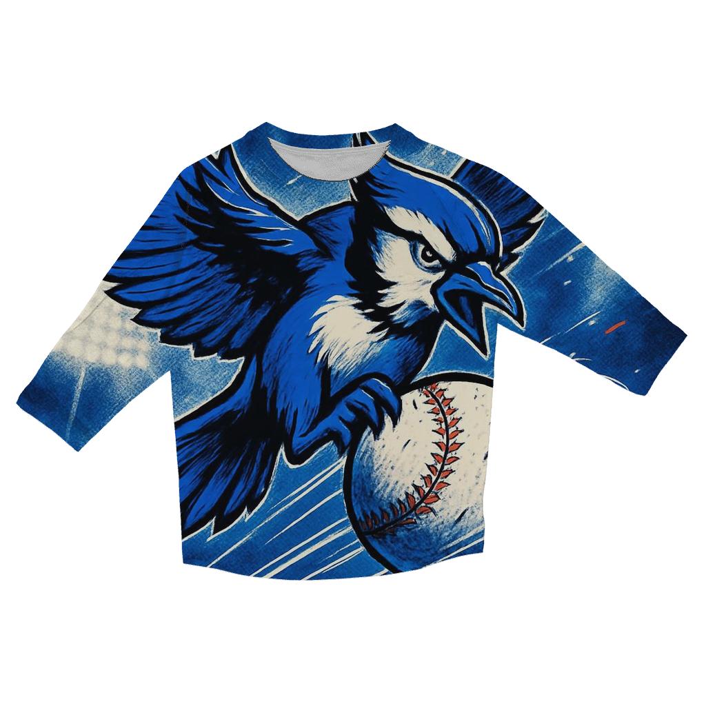 Diamond Storm Blue Jays Clash personalized 3/4 sleeve tees